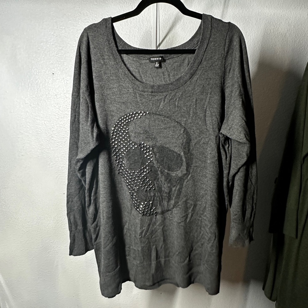 Torrid Skull Sweater